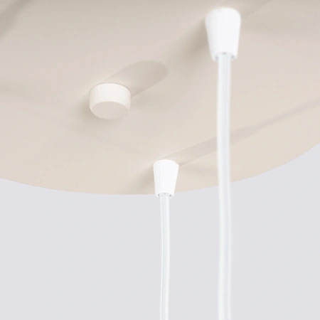 Lampa wisząca ESTRIA 3P beżowa