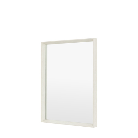 Ashbury Rectangle Mirror White 800x60x600mm