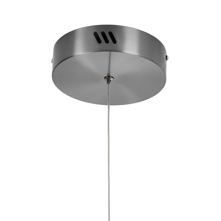 Lampa wisząca CIRCLE 80 cm - LED, ring tytan szczotkowany