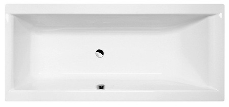 CLEO SLIM wanna prostokątna 160x70x48cm, biała