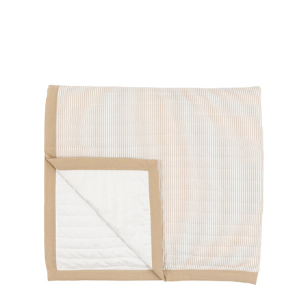 Serene Quilted Bedspread Oatmeal 2600x2400mm