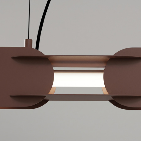 Lampa wisząca CHAIN 158 brązowa LED 4000K