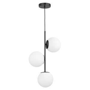 NOWOCZESNA LAMPA WISZĄCA CZARNA STELVIO W3