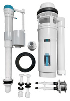 Mechanizm spłukujący do kompaktu WC