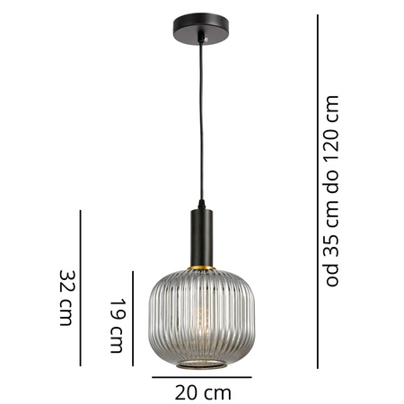 LAMPA WISZĄCA LOFT DYMIONA GATO