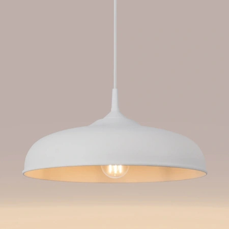 Lampa wisząca GINA biała