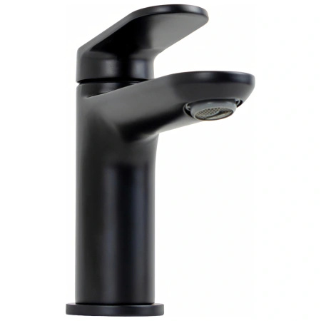 Bateria umywalkowa stojąca, czarna