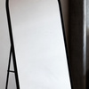 Holworth Cheval Mirror Black 500x35x1500mm