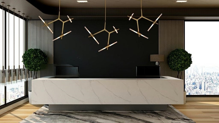 MOOSEE lampa wisząca CANDELABR 6 złota