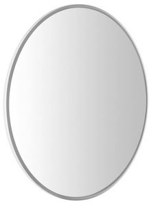 FLOAT lustro z podświetleniem LED, ø 74cm, białe