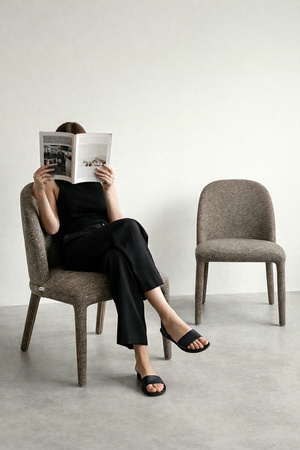 Krzesło TUYA brązowe