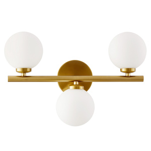 LAMPA ŚCIENNA KINKIET NOWOCZESNY MOSIĘŻNY MARSIADA W3