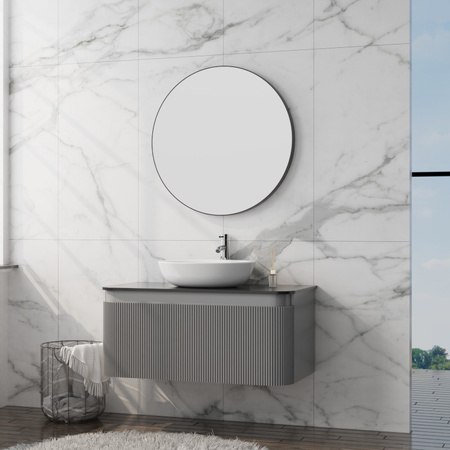 Szafka wisząca z blatem Vermont Grey 1000