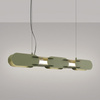 Lampa wisząca CHAIN 91 zielona oliwka LED 4000K