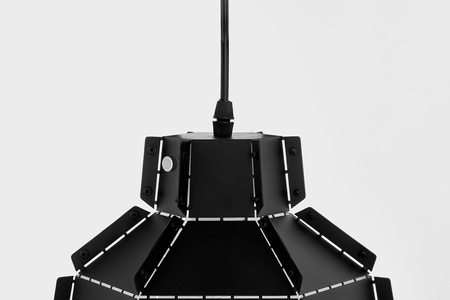 LAMPA SUFITOWA WISZĄCA LOFT CZARNA MONA W1