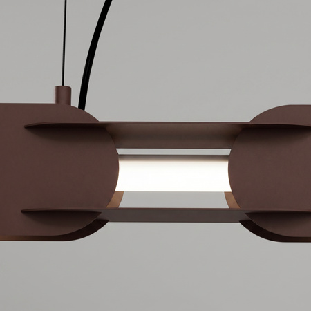 Lampa wisząca CHAIN 91 brązowa LED 4000K