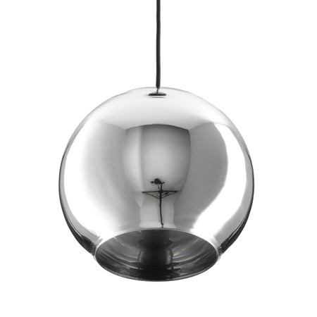Lampa wisząca MIRROR GLOW - M chrom 30 cm