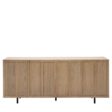 Panelled 4 Door Sideboard 1664x450x700mm