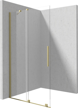 Ścianka prysznicowa walk-in 140 cm - przesuwna
