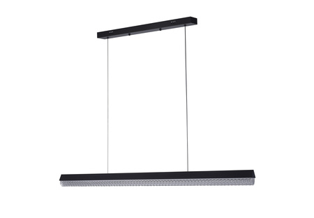 Lampa wisząca ANABELLA  120 cm -LED, czarna nowoczesna do salonu, jadalni i biura