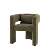 Arezzo Armchair Chair Green 690x650x715mm