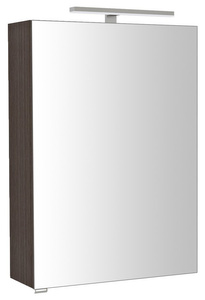 RIWA szafka z lustrem, oświetlenie LED, 50x70x17cm, sosna rustykalna