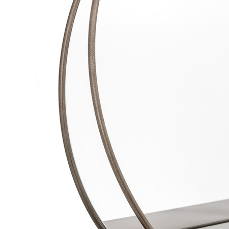Lustro Winslow – czarne, 60 × 15 × 60 cm