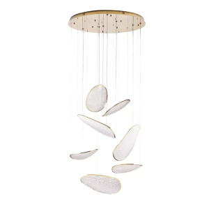 MAXLIGHT P0635D LAMPA WISZĄCA EMPIRE 121W, ZŁOTA