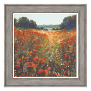 In the Moment Small Framed Canvas 650x35x650mm