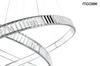 MOOSEE lampa wisząca WAVE 130 chrom