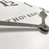 Arabic Wall Clock Limestone 20in