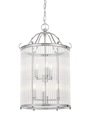 LAMPA WISZĄCA LOFT CHROMOWANA BOSTON W6