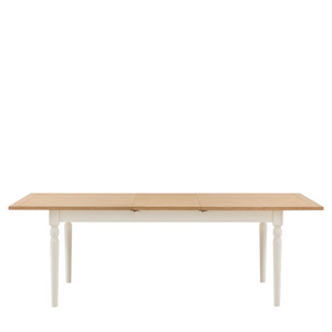 Eton Ext Dining Table White 1800/2300x950x750mm