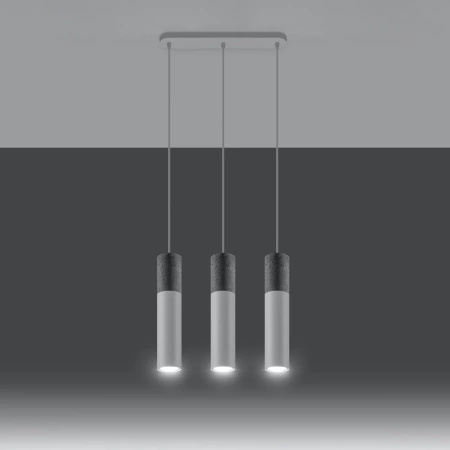 Lampa wisząca BORGIO 3L biały