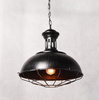 LAMPA WISZĄCA INDUSTRIALNA LOFT STARE SREBRO BOCCATO
