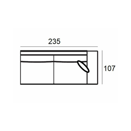 RICHMOND sofa narożna PASHA L