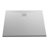 Brodzik MORI konglomeratowy kwadratowy  90x90x3 posadzkowy, szary
