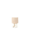 Polka Planter With Feet Medium Beige 105x105x155mm