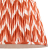 Zigzag Shade Apricot Orange Fabric 275x280x400mm