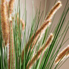 Faux Grass with Seed Heads Natural (12pk) 850mm