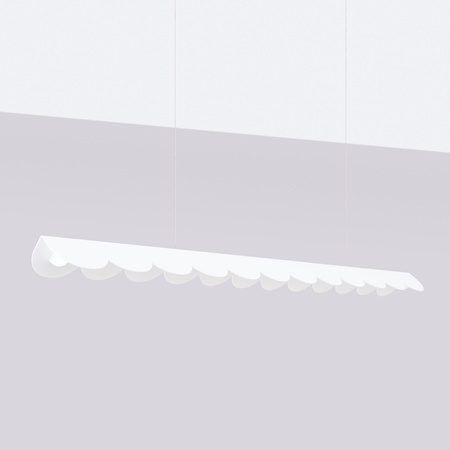 Lampa wisząca BISCUIT biała LED 4000K