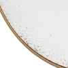 Yardley Convex Round Mirror Bronze 600mm