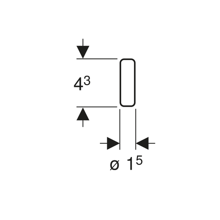 GEBERIT sztyfty zapachowe DUOFRESH, 8 szt.