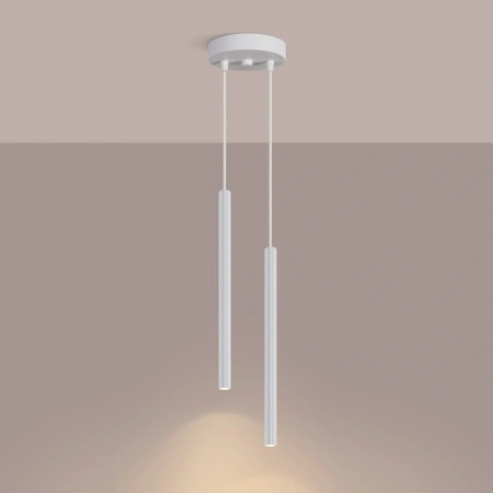 Lampa wisząca ARCHE 2P biała