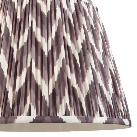 Zigzag Shade Pearl Grey Fabric 275x280x400mm