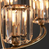 Berenice 5 Pendant Light Antique Brass