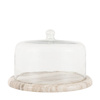 Novi Cake Dome Beige Marble 318x318x180mm