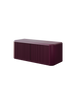 Szafka łazienkowa Maiori wisząca z blatem 120 cm welur bordo 006-SU120-03