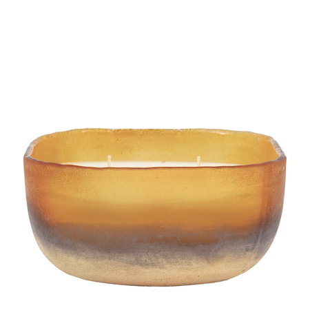 Mercury Candle Amber/Gold Large Jasmin & Vetiver