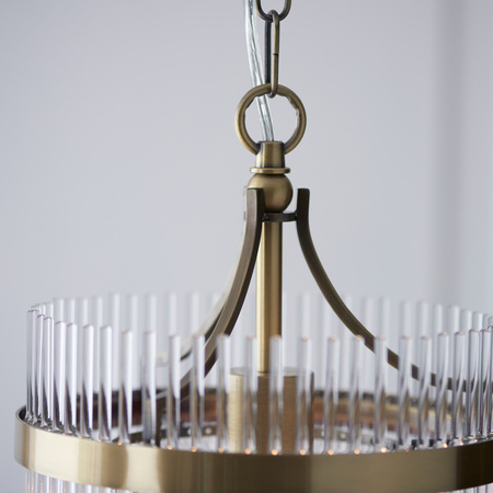 Marietta 1 Pendant Light Antique Brass